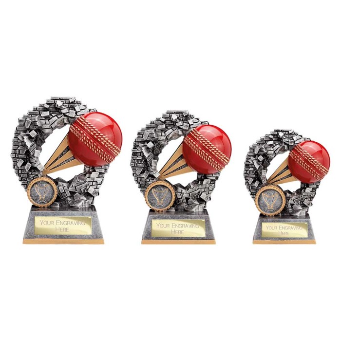 BLAST OUT CRICKET AWARD - 3 SIZES - 120MM - 155mm